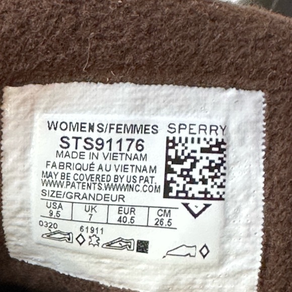 Sperry Women's Saltwater Duck Booties Dark Brown Rain Boots Size … - Picture 10 of 10